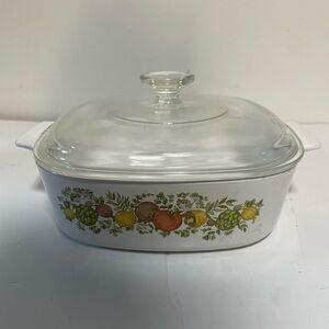 Corning Ware Spice of Life Casserole Dish with Lid
